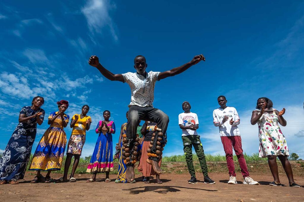 Dance, Bokwe community near Budongo Lodge